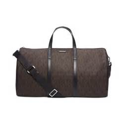 michael kors mens travis nylon duffel|michael kors duffel bag.